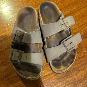 Birkenstock Brown Double Strap Sandals
